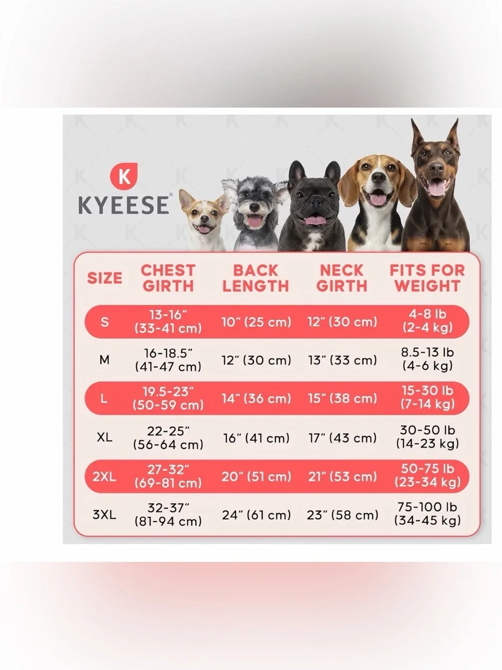 KYEESE 2Pack Soft Dog Sweatshirt Stretchy, Lightweight Fleece 3XL Blue+Stripe